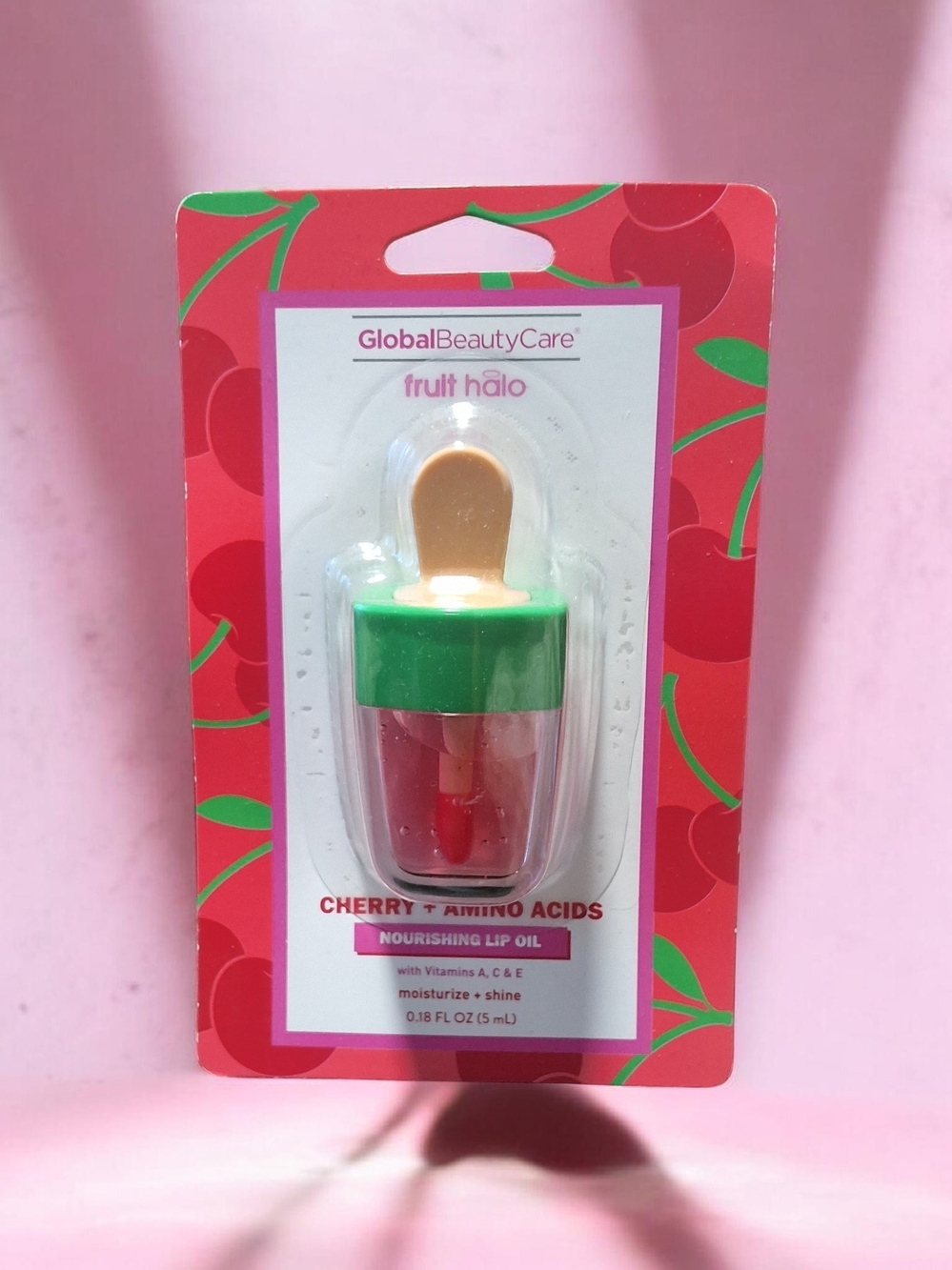 Global Beauty Care Fruit Halo Cherry Nourishing Lip Oil